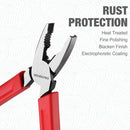 WORKPRO 6.5" Linesman S Screw Extractor Pliers(Combination Pliers) with Unique Non-slip Jaws, Stripped Screw Remover Tool, Lineman Plier for Quickly Removal of Damaged or Rusted Fasteners
