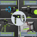 WORKPRO 7.5AMP 1-1/4 Inch Premium SDS-Plus Rotary Hammer Drill, Lightweight Corded Version