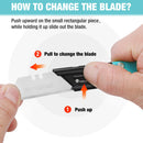 WORKPRO 2PC EDC Folding Utility Knife