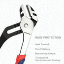 WORKPRO 8-Inch Groove Joint Pliers, Adjustable Water Pump Pliers in CRV Steel for Home Repair, Gripping, Nuts, Bolts, Pipe & Fittings