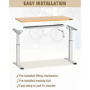 WORKPRO 47.2" x 23.6" Adjustable Height Workbench with Crank Handle, 300 LBS Load Capacity(W)