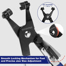 WORKPRO Hose Clamp Pliers | Hose Clamp Tool with Swivel Flat Band for Removal and Installation of Spring Hose Clamps, for Automotive Fuel Oil Water Hose