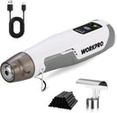 WORKPRO 7.2V Cordless Mini Heat Gun for DIY Crafts, 4000mAh Hot Air Gun, 1.5s Fast Heating, 3 Temp Settings (Cool/572°F/842°F), USB-C Rechargeable