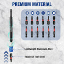 WORKPRO 98-Piece Magnetic Nut Driver Set, Impact Driver Bits, Metric & SAE Cr-V Nut Drivers with Bit Holder, Universal Socket, Socket Adapter, Wing Nut Driver, Ratchet Handle, Quick-Release Extension