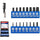 WORKPRO 16pcs Security Torx Bit Set, S2 Steel Star Bit Set, CNC Machined 1" Tamper Proof Torx Screwdriver with Magnetic Tips, 1/4 Inch Hex Shank, Tamper Resistant Fastener Driv in Storage Box