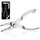 WORKPRO 4.5 Inch Long Nose Slip Joint Pliers, High-Toughness Alloy Steel Adjustable Pliers with Two-Position Smooth Switch, Anti-Rust Coating, Small Pliers for Tight Spaces & Versatile Use