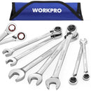 WORKPRO 7-Piece 3-in-1 Reversible Ratchet Wrench Set