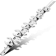 3/8 in drive crowfoot flare nut wrench set, metric 10–19 mm, chrome