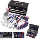 WORKPRO 239-Piece Household Tool Set with 2-Layer Drawers Heavy Duty Metal Box - Perfect for Household, DIY, Auto