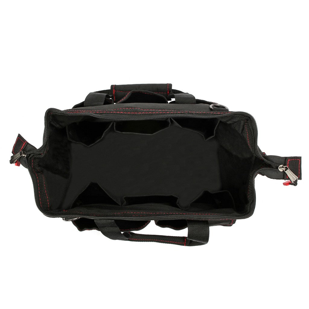 WORKPRO 14-inch Tool Bag Multi-pocket Tool Organizer with Adjustable Shoulder Strap