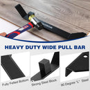 WORKPRO 17＂ Heavy Duty Pull and Pry Bar, Professional Pull Bar Flooring Tool for Wood Floor, Vinyl Plank, LVP, LVT and Floating Floor Installation