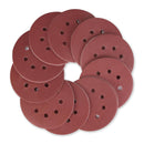 WORKPRO 50-Piece 60 Grit Sanding Discs - 5-Inch 8-Hole Hook and Loop Sandpaper for Random Orbital Sander (Not for Oscillating Tools or Mouse Sander)