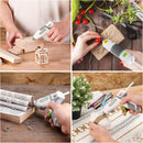 WORKPRO 3.6V Cordless Hot Glue Gun(Upgrade), Fast Preheating, Smart Power-Off, USB-C Rechargeable Glue Gun, Less-drip Hot Glue Gun Kit with 20 Pcs Premium Mini Glue Sticks for DIY, Crafting and Arts