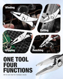 WORKPRO 4.5 Inch Long Nose Slip Joint Pliers, High-Toughness Alloy Steel Adjustable Pliers with Two-Position Smooth Switch, Anti-Rust Coating, Small Pliers for Tight Spaces & Versatile Use