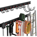 WORKPRO Garage Tool Organizer Wall Mount Garden Tool Organizer Storage Rack Heavy Duty Tool Hangers 64 Inch