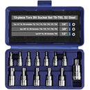 WORKPRO 13 pcs Torx Bit Socket Set (For Hand Use Only)