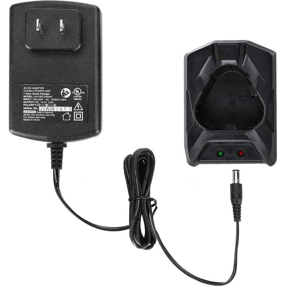 WORKPRO 12V Li-ion battery charger adapter and charging cradle