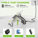 WORKPRO 3.6V Cordless Hot Glue Gun(Upgrade), Fast Preheating, Smart Power-Off, USB-C Rechargeable Glue Gun, Less-drip Hot Glue Gun Kit with 20 Pcs Premium Mini Glue Sticks for DIY, Crafting and Arts