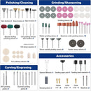 WORKPRO 698-Piece Rotary Tool Accessories Kit, Rotary Tool Bits for Easy Cutting, Grinding, Sanding, Polishing, Cleaning, Drilling, Carving and Engraving