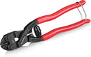 WORKPRO 8-inch Mini Bolt Cutter with Recess and Spring | Compact Bolt Cutters with Comfortable Soft Grip, Security Lock,CR-V Steel Blade for Wire, Cables, Chains, Small Screws