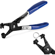 WORKPRO Hose Clamp Pliers | Hose Clamp Tool with Swivel Flat Band for Removal and Installation of Spring Hose Clamps, for Automotive Fuel Oil Water Hose