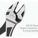 WORKPRO 7-Inch Diagonal Pliers in CRV Steel for Cutting Wires, Bi-material Handle Comfort Grip