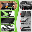 WORKPRO Garden Tool Belt, 5-Pocket Gardening Tool Pouch with Waist Strap | Durable Oxford Fabric, Hands-Free Tool Organizer, For Gardening, Carpentry, and DIY Projects