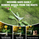 WORKPRO Crack Weeder, 12.5" Stainless Steel Crevice Weeding Tool Weeder Tool | Soft PP+TPR Handle, L-Shaped Side-Walk Weed Removal Scraper, for Garden Lawn Yard Patio Terrace Paving