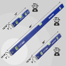 WORKPRO 3-Piece Spirit Level Set (12", 20", 40")