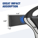 WORKPRO Garage Car Door Protector, 2 Pack Garage Wall Protector | 1.18” Ultra Thickness and Mesh Fabric Adhesive, Resilient NBR Foam Car Door Bumper Guards for Collision Protection