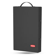 WORKPRO black kneeling pad with carry handle and removable cloth cover