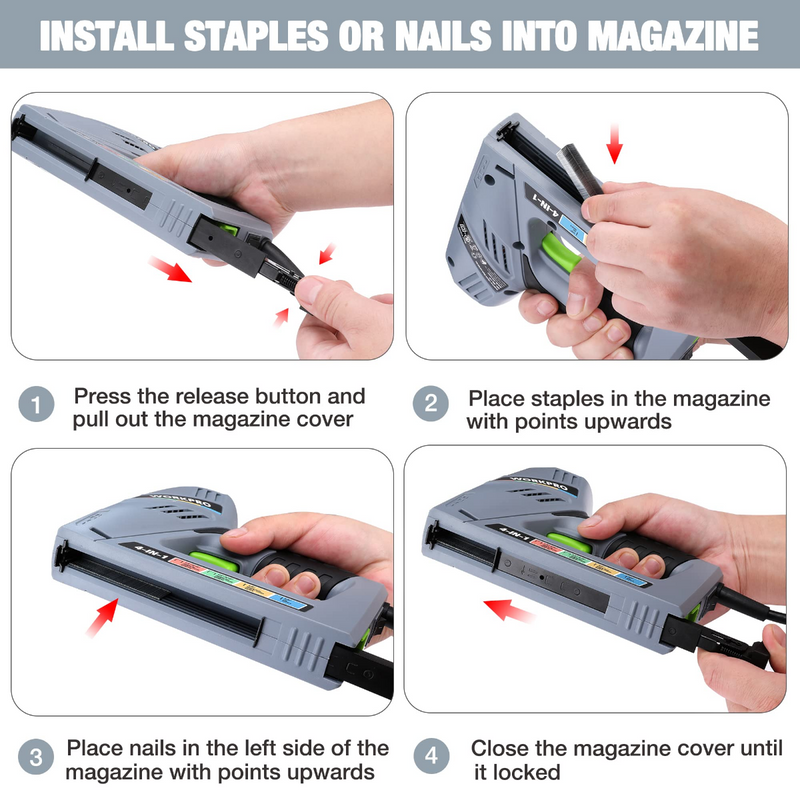 Arrow 3/8-in Corded Electric Staple Gun in the Electric Staple Guns  department at