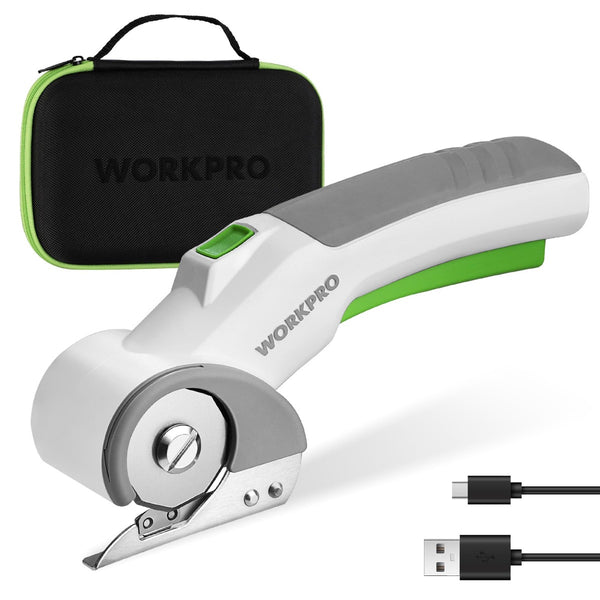 WORKPRO 4V Cordless Rechargeable Electric Scissors