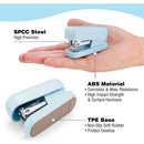 WORKPRO Mini Stapler with Staples, Blue Stapler Set Includes Two Small Staplers, One Staple Remover, 2000 Standard Staples, Lock Design, Non-Slip Base - Staplers for Desk, Classroom, Office