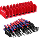 WORKPRO 2-Pack Plier Organizer Rack, Pliers Holder and Cutter Organizers with Non-Slip Rubber Base, 20-Slot Tool Box Organizer, Tool Drawer Organizer, Tool Storage, Plier Rack (Pliers Not Included)