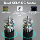 WORKPRO 48" Electric Standing Height Adjustable Workbench with 48"x24" Wooden Top and Dual Motor