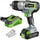 WORKPRO 20V Cordless Impact Wrench with Fast Charger Belt Clip for Easy Carrying