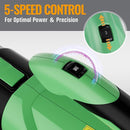 WORKPROX 20V Electric Cordless Leaf Blower, Variable Speed, 4.0Ah Battery & type-C Charging Cable Included