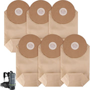 WORKPRO 6PCS Replacement Dust Collection Bags, Compatible With WORKPRO Backpack Vacuum Cleaner (W125417AE)