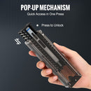 WORKPRO Mini Electric Screwdriver with Magnetizer, 36 S2 Steel Bits & 2 Pry Bars, 3.7V Rechargeable Precision Screwdriver Set for Phone Camera Laptop