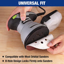 WORKPRO 50-Piece 220 Grit Sanding Discs - 5-Inch 8-Hole Hook and Loop Sandpaper for Random Orbital Sander (Not for Oscillating Tools or Mouse Sander)
