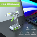 WORKPRO 7.2V Cordless Hot Melt Glue Gun Kit - Pink Ribbon