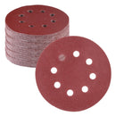 WORKPRO 50-Piece 180 Grit Sanding Discs - 5-Inch 8-Hole Hook and Loop Sandpaper for Random Orbital Sander (Not for Oscillating Tools or Mouse Sander)