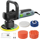 WORKPRO Car Buffer Polisher Kit, 6 Inch 6400RPM Dual Action With 6 Variable Speeds, 7A Orbital for Car Detailing, Waxing, Scratch Removing