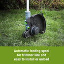 WORKPRO 20V Cordless String Trimmer/Edger, 12-inch, Power Tool with 2Ah Lithium-Ion Battery, 1 Hour Quick Charger, 16.4ft Trimmer Line Included