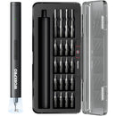 WORKPRO 20-in-1 Mini Electric Screwdriver with Magnetizer & S2 Steel Bits, 3.6V Rechargeable Precision Screwdriver Set for Electronics, Phone, Camera, Laptop & Watch
