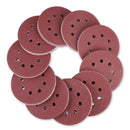 WORKPRO 100-Piece 100 Grit Sanding Discs - 5-Inch 8-Hole Hook and Loop Sandpaper for Random Orbital Sander (Not for Oscillating Tools or Mouse Sander)