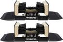WORKPRO Boot Brush Scraper Outdoor, Shoe Cleaner Brush, Boot Scrubber, Heavy Duty Boot Cleaning Brush, 2 Pack