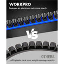 WORKPRO 3-Pack Magnetic Screwdriver Organizer and Wrench Organizer Set, Aluminum Rail Magnetic Tool Organizers, Tool Holder, Tool Box Organizers, 36-Slot Screwdriver & Wrench Holder (Tools Excluded)