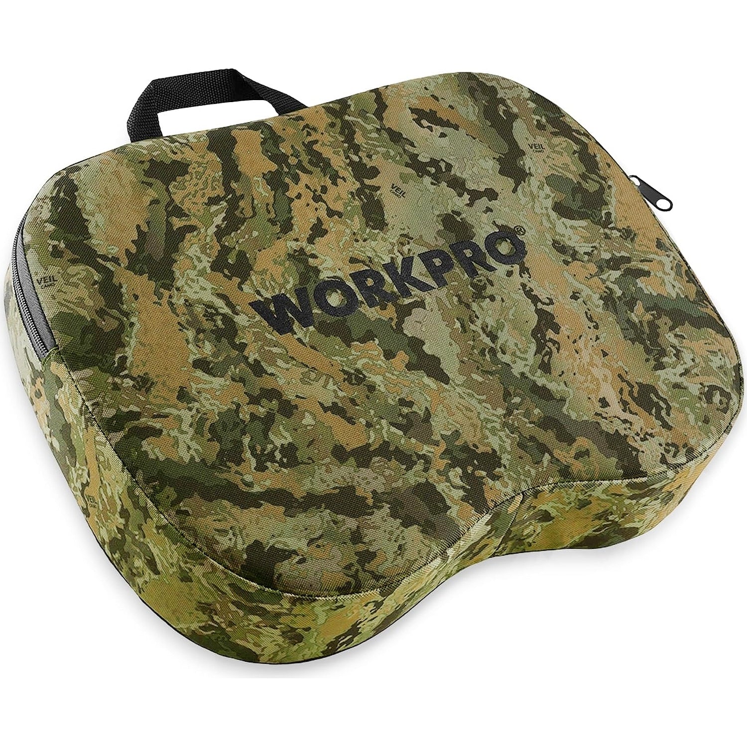 Workpro Hunting Seat Cushion camo with innovation quality high-quality durable foam support and secure carry handle